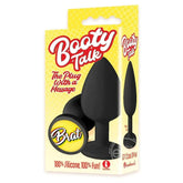 The 9s Booty Talk Brat Silicone Butt Plug Black Butt Plugs